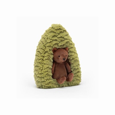 Jellycat Forest Fauna Bear New Zealand | GCKXJ5346